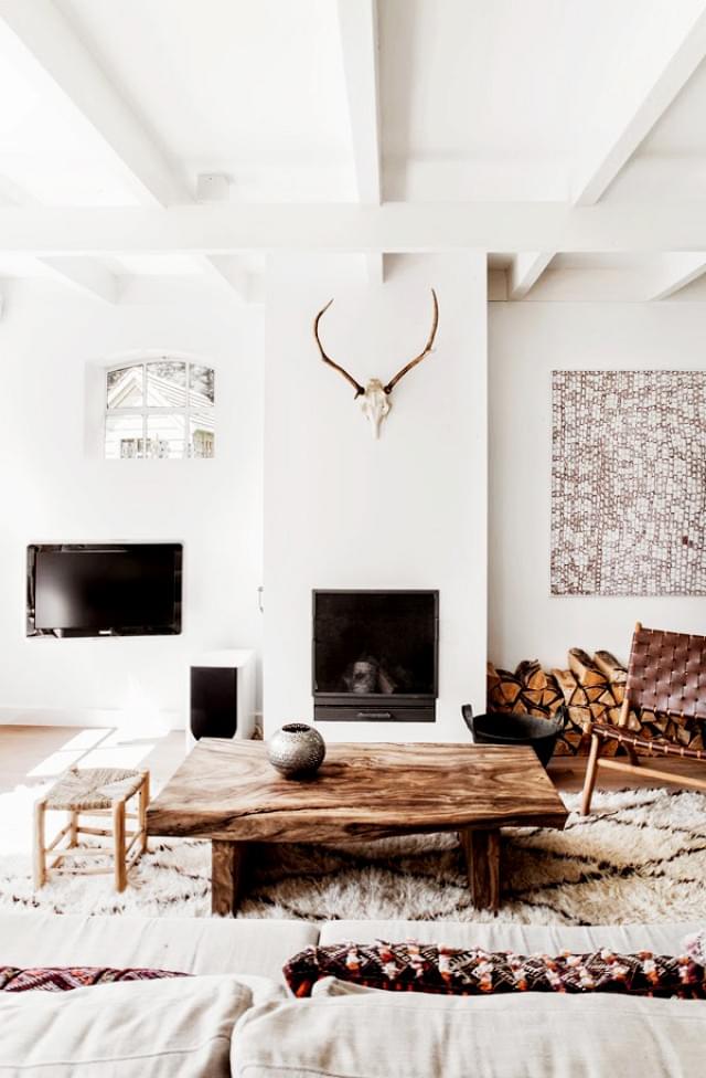 Winter White Living Room