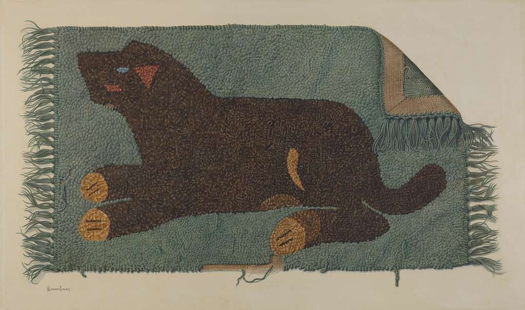 Antique Hooked Rugs: Art or Floor Covering?
