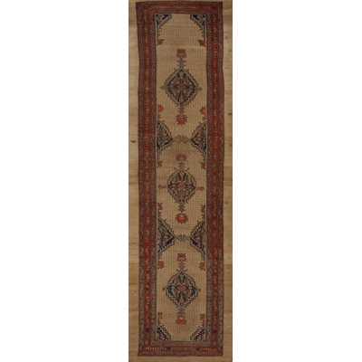 Antique Persian Sarab Rug
