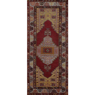 Antique Turkish Oushak Rug