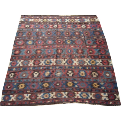 Worn Kilim Rug