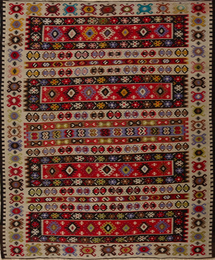 Kilim Rug Vintage Kilim Rugs 16225HM Matt Camron Rugs