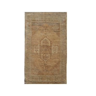 Vintage Turkish Oushak Rug