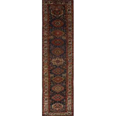 Antique Persian Serapi Rug