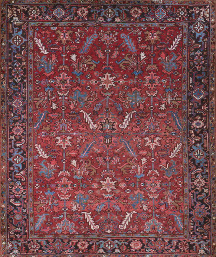  Antique  Persian Heriz Rug