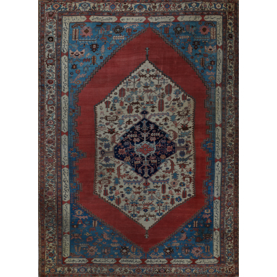  Antique  Bakshayesh Rug