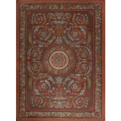  Antique  Aubusson Rug