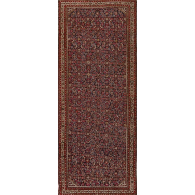  Antique Oriental Karabagh Rug