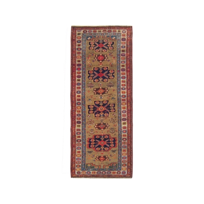 Antique Oriental Caucasion Rug