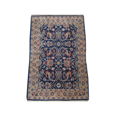 Antique Persian Esfahan Rug