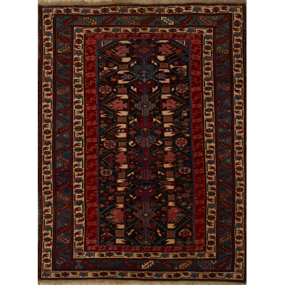 Antique Oriental Caucasion Rug