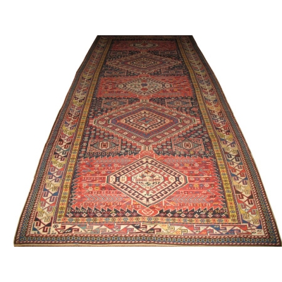 Antique Oriental Caucasion Rug