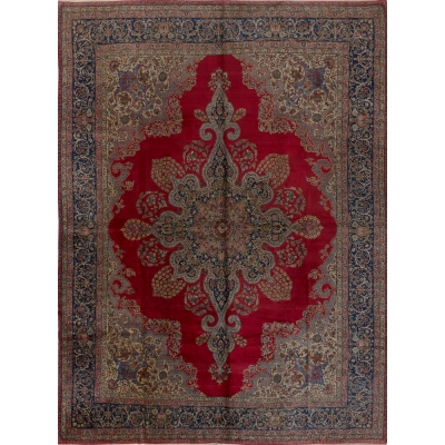 Antique Persian Kerman Rug