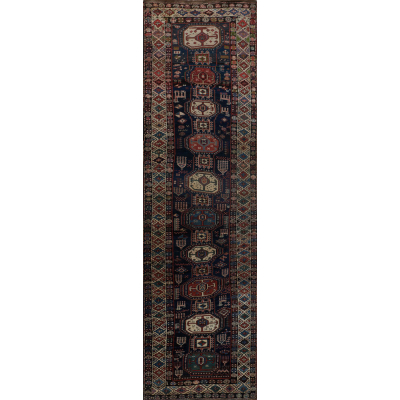 Antique Oriental Kazak Rug