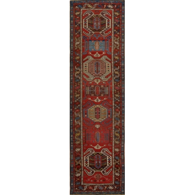 Antique Oriental Caucasion Rug