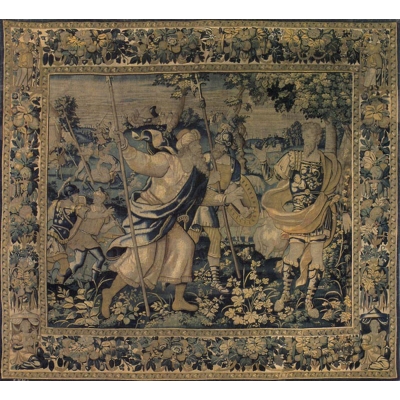   Antique Flemish Tapestry 