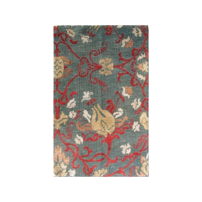 Wool & Silk Ottoman