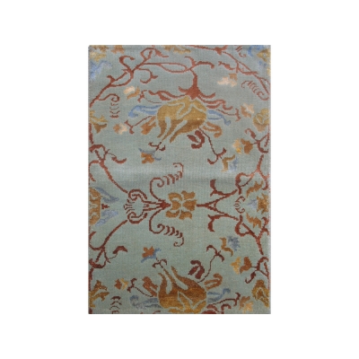 Wool & Silk Ottoman