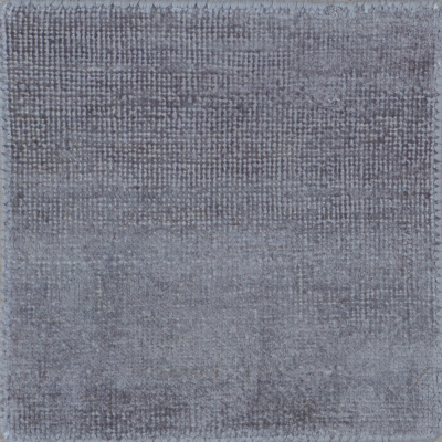 Solid silk Distressed Rug