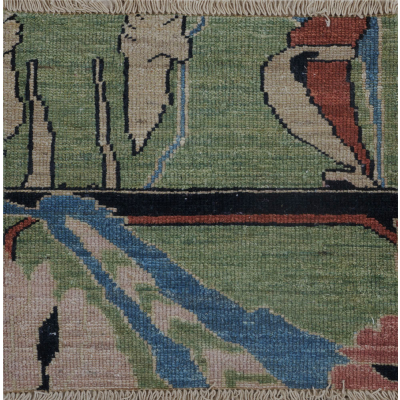 Modern-Oushak Rug