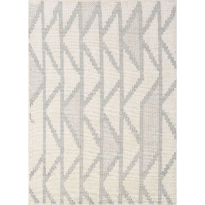 Distressed Bamboo Silk Rug