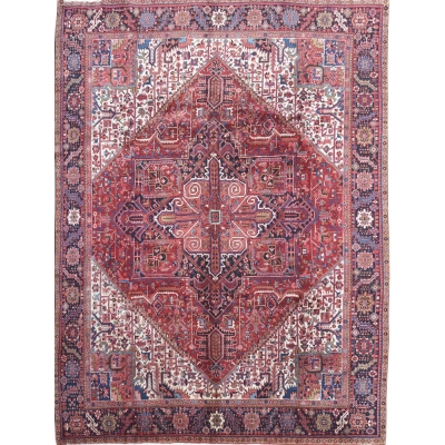 Antique Persian Heriz Rug