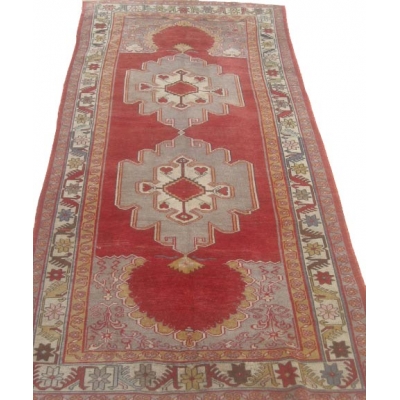 Antique Turkish Oushak Rug