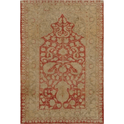 Antique Turkish Oushak Rug
