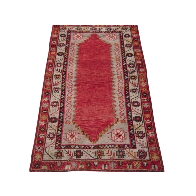 Antique Turkish Oushak Rug