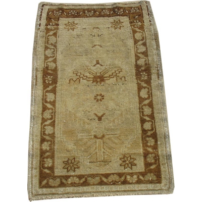 Antique Turkish Oushak Rug