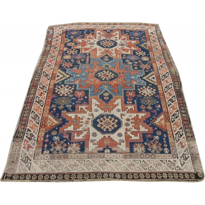 Antique Oriental Caucasion Rug