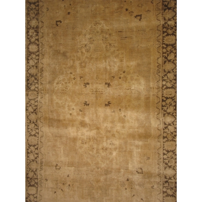 Antique Turkish Oushak Rug