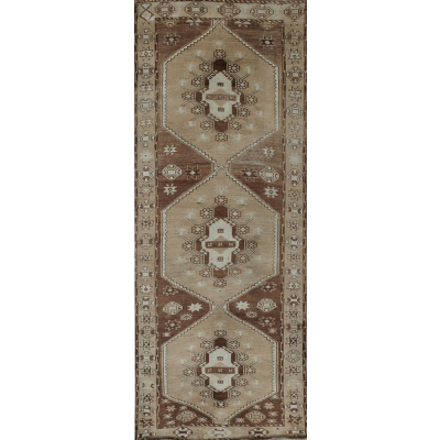 Antique Turkish Oushak Rug