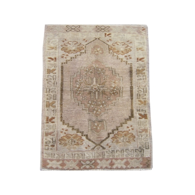 Antique Turkish Oushak Rug