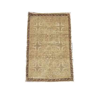 Antique Turkish Oushak Rug