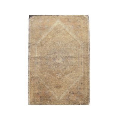 Antique Turkish Vintage Oushak Rug