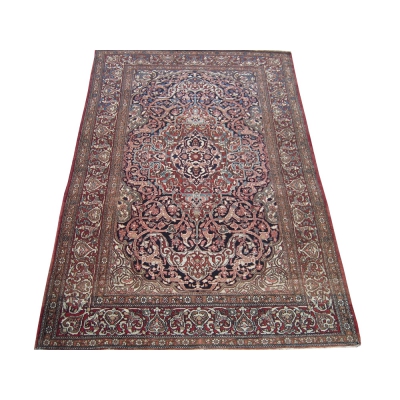 Antique Persian Farahan Sarouk Rug