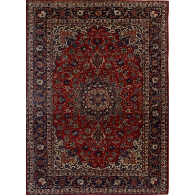  Semi-Antique Persian Najafabad Rug
