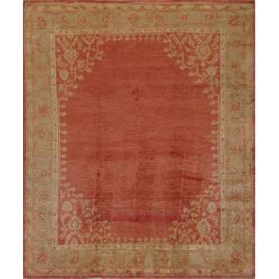 Antique Turkish Oushak Rug