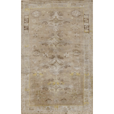  Vintage European Oushak Rug