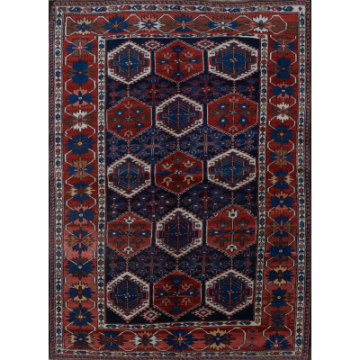  Antique  Kurdish Rug