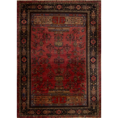 Antique Persian Sarouk Rug