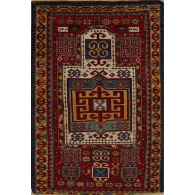 Antique Caucasion Rug