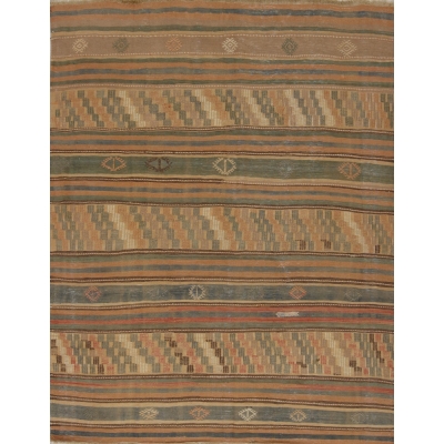  Vintage  Anatolian Kilim Rug