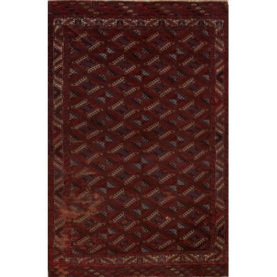  Antique  Turkaman Rug