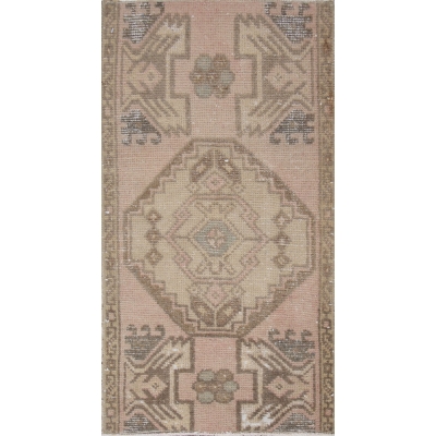 Antique Turkish Oushak Rug