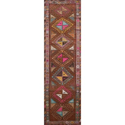 Antique Turkish Oushak Rug