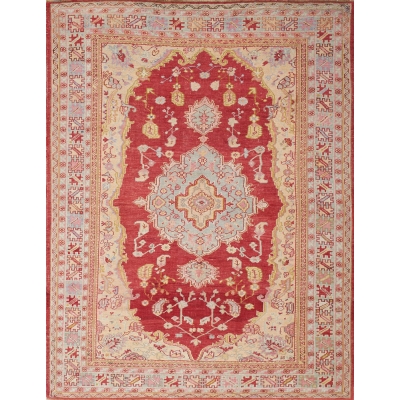  Antique  Turkish Oushak Rug