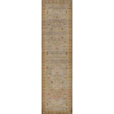 Antique Turkish Oushak Rug