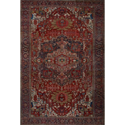  Antique  Serapi Rug